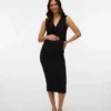 Kort V-hals-top