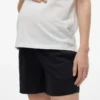 Løst siddende shorts med lav talje