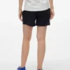 Løst siddende shorts med lav talje