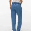 Mom Fit-jeans med lav talje