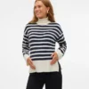Pullover med rullekrave i standardpasform