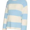 Pullover med rund hals og almindelig pasform