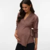 Pullover med V-hals i regular fit