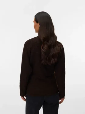 Pullover med V-hals i regular fit