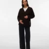 Pullover med V-hals i regular fit