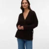 Pullover med V-hals i regular fit