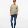 Slim fit-Jeans med lav talje