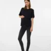 Slim Fit-Jeans med mellemhøj talje