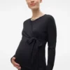 Slim fit-top med rund hals