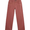 Snrancy jeans med mellemhøj talje og brede ben