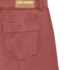 Snrancy jeans med mellemhøj talje og brede ben