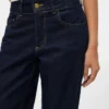 Snrancy-jeans med mellemhøj talje og vid benvidde
