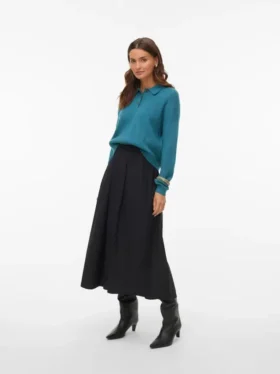 Spændende strikket pullover