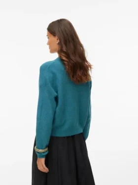 Spændende strikket pullover