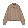 Spændende strikket pullover