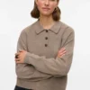 Spændende strikket pullover