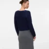 Strikket cardigan med V-hals i regular fit