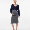 Strikket cardigan med V-hals i regular fit