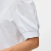 T-shirt med almindelig pasform, rund hals og ballonærmer