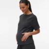 T-shirt med bådudskæring i regular fit