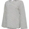 T-shirt med bådudskæring i regular fit
