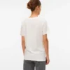T-shirt med rund hals og almindelig pasform