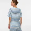 T-shirt med rund hals og almindelig pasform
