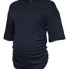 T-shirt med rund hals og almindelig pasform