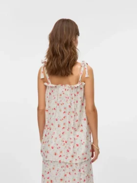 Tanktop med kvadratisk halsudskæring i regular fit
