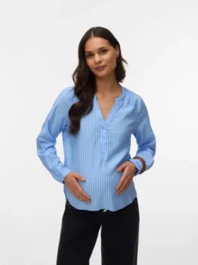 Top med V-udskæring i regular fit