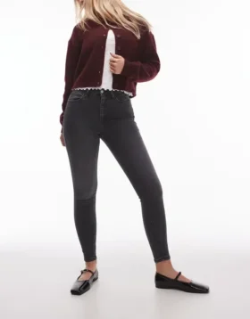 Topshop High Rise Skinny Fit-Jeans