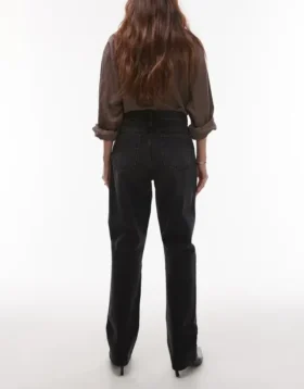 Topshop jeans med høj talje og lige ben