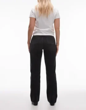 Topshop jeans med høj talje og lige ben