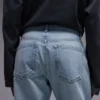 Topshop jeans med høj talje og lige ben