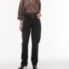 Topshop jeans med høj talje og lige ben