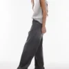 Topshop jeans med lav talje og brede ben