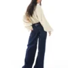 Topshop jeans med lav talje og løs pasform