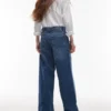Topshop jeans med lav talje og løs pasform
