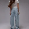 Topshop jeans med lav talje og løs pasform