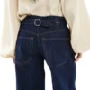 Topshop jeans med lav talje og løs pasform