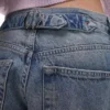 Topshop jeans med lav talje og løs pasform