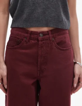 Topshop jeans med mellemhøj talje og brede ben