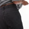 Topshop jeans med mellemhøj talje og lige pasform
