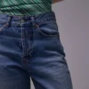 Topshop jeans med mellemhøj talje og løs pasform