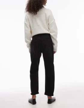 Topshop Mom Fit-jeans med høj talje