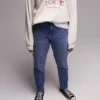 Topshop Mom Fit-jeans med høj talje