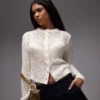 Topshop strikket Stichy-cardigan