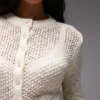 Topshop strikket Stichy-cardigan