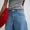 Tsalma High Rise Barrel Fit-Jeans