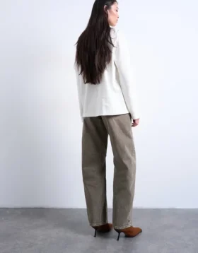 Tsbarrel jeans med høj talje og barrel-fit